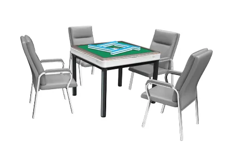 black mahjong machine